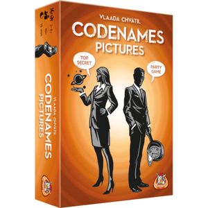 White Goblin Games Codenames Pictures partyspel Nederlands, 2 - 8 spelers, 15 minuten, Vanaf 10 jaar