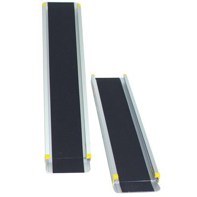 121,5-212,5cm Verstelbare Aluminium Rolstoel Oprijplaat voor Zwaar Gebruik Ondersteuning Tot 270kg In Hoogte Verstelbaar