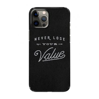 Never lose your value: Volledig geprint iPhone 12 Pro Hoesje