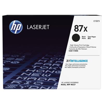 HP toner 87X, 18 000 pagina&apos;s, OEM CF287X, zwart