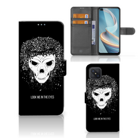 Telefoonhoesje met Naam OPPO Reno4 Z Skull Hair