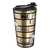 Peanuts Travel Mug Smile Giggle Laugh - thumbnail