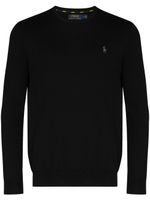 Polo Ralph Lauren pull à logo brodé - Noir - thumbnail