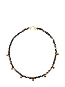 ELHANATI 18kt yellow gold Ramona sapphire and spinel necklace - Or