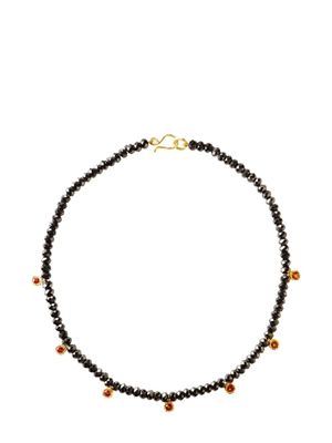 ELHANATI 18kt yellow gold Ramona sapphire and spinel necklace - Or