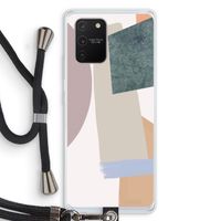 Lindo: Samsung Galaxy S10 Lite Transparant Hoesje met koord