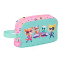 Alleshouder SuperKitties Roze Turkoois 21,5 x 12 x 6,5 cm