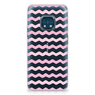 Nokia XR20 | TPU bumper | Waves Roze