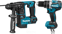 Makita DLX2278 | Combiset | 18V | DHP484Z & DHR171Z | Body&apos;s | Zonder Accu&apos;s & Lader - thumbnail