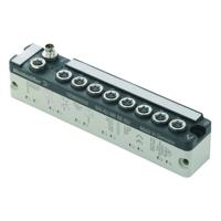Weidmüller SAI-AU M8 SB 8DI 1938600000 Actieve sensor/actorbox M8-verdeler met metalen schroefdraad 1 stuk(s)