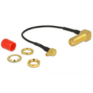 Antennekabel SMA 90° female naar MMCX 90° male Adapter