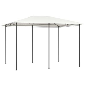 VidaXL Prieel 160 g/m² 3x4x2,6 m crèmekleurig