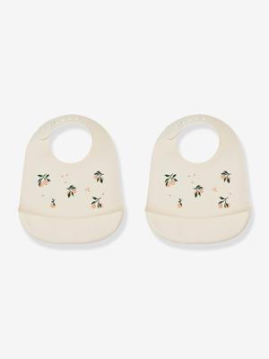 Set van 2 slabbetjes Tilda - LIEWOOD ecru
