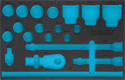 HAZET 2-componenten zachschuiminleg 163-406L · L x B: 519 mm x 342 mm
