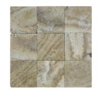 Stabigo Parquet Y 10x10 sunset brown tumble 30x30 cm