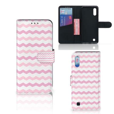 Samsung Galaxy M10 | Telefoon Hoesje | Waves Roze