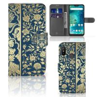 Xiaomi Mi A2 Lite Hoesje Beige Flowers