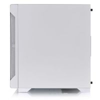 Thermaltake S100 Tempered Glass Snow Edition Micro-tower PC-behuizing Wit - thumbnail