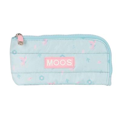 Schoolpennenzak Moos Garden 23 x 11 x 1 cm Turkoois