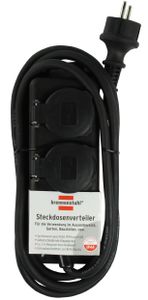 Brennenstuhl Std-Verteiler 1159930 compacte stopcontactverdeler 2-voudig buitengebruik