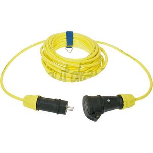 Verlengsnoer PUR kabel 3x2,5mm² 25m geel