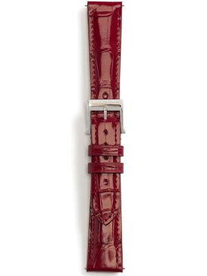 Dolce & Gabbana bracelet-montre à logo embossé - Rouge