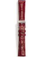 Dolce & Gabbana bracelet-montre à logo embossé - Rouge