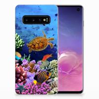 Samsung Galaxy S10 | TPU Hoesje | Vissen