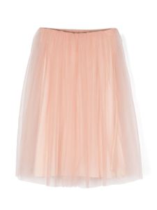 Bonpoint jupe en tulle à taille élastiquée - Rose