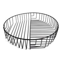 Draadmand Laag Zwart