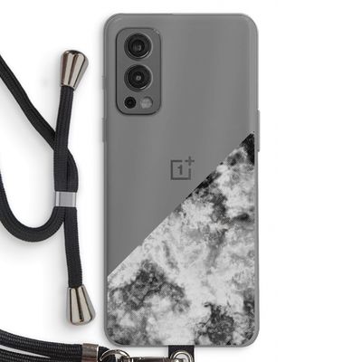 Onweer: OnePlus Nord 2 5G Transparant Hoesje met koord