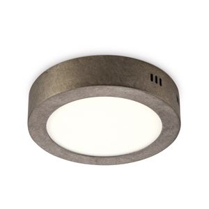 Home sweet home ska LED plafondlamp 17 rond burned-metal