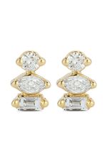 Dana Rebecca Designs puces d'oreilles en or 14ct pavées de diamants