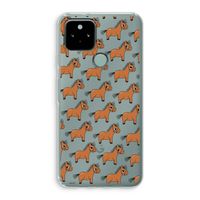 Pony: Google Pixel 5 Transparant Hoesje