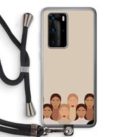 Girls girls girls: Huawei P40 Pro Transparant Hoesje met koord