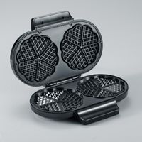 Severin WA 2106 2 wafel(s) 1200 W Zwart - thumbnail