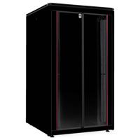 ROLINE 19-inch netwerkkast Pro 26 U, 800x800 BxD Glazen deur zwart