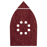 Wolfcraft Hechtschuurstrips | K180 | Geperforeerd | B&D Multi | 6 stuks - 1794000