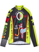 Walter Van Beirendonck haut 57 Bike à manches longues - Noir - thumbnail