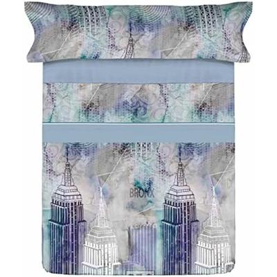 Beddengoedset Pierre Cardin SKYLINE Blauw Bed van 105