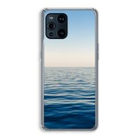 Water horizon: Oppo Find X3 Transparant Hoesje