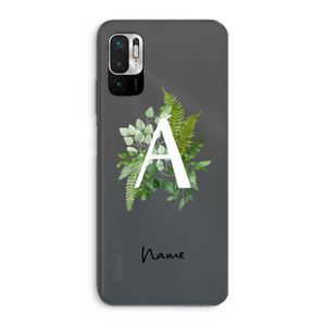 Green Brush: Xiaomi Redmi Note 10 5G Transparant Hoesje
