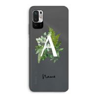 Green Brush: Xiaomi Redmi Note 10 5G Transparant Hoesje