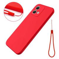 Motorola Moto G84 Liquid Siliconen Hoesje - Rood