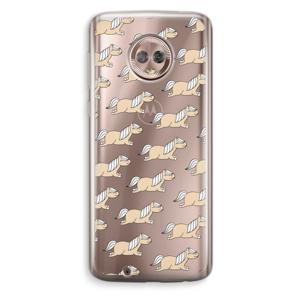 Ponys: Motorola Moto G6 Transparant Hoesje