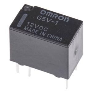 Omron G5V-1-DC12 Powerrelais 12 V/DC 1 A 1x wisselcontact 1 stuk(s) Tube