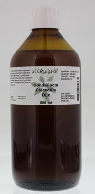 Calendula/goudsbloem olie 500 Milliliter