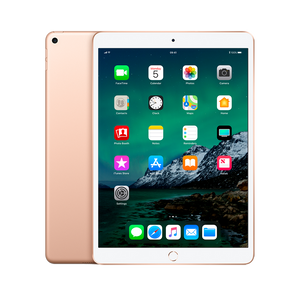 Refurbished iPad Air 3 64 GB 4G Goud  Licht gebruikt