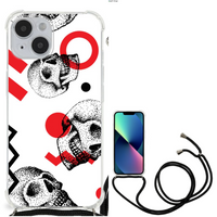 Extreme Case iPhone 14 Skull Red