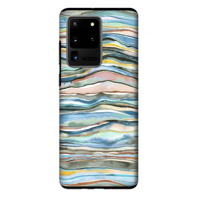 Watercolor Agate: Samsung Galaxy S20 Ultra Tough Case
